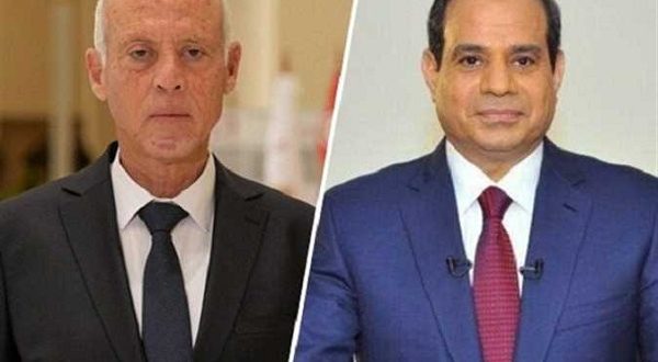 السيسي يرحب بنظيره التونسي ويؤكد الروابط التاريخية بين البلدين