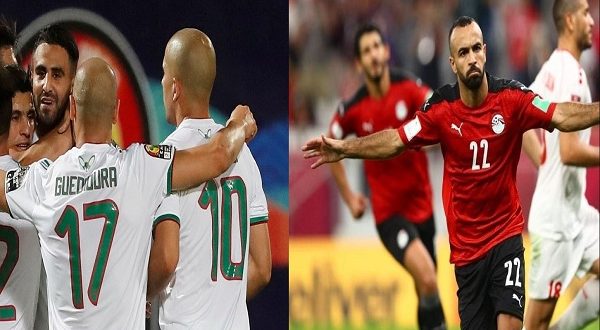 مباراة مصر والجزائر تستحوذ على الاهتمام الأكبر