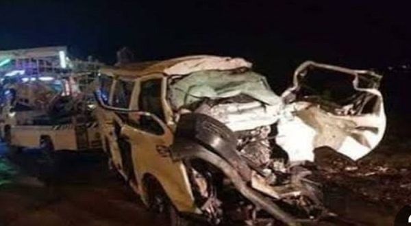 اصابة ووفاة 10 مواطنبن بسبب حادث مروع على طريق مرسى علم
